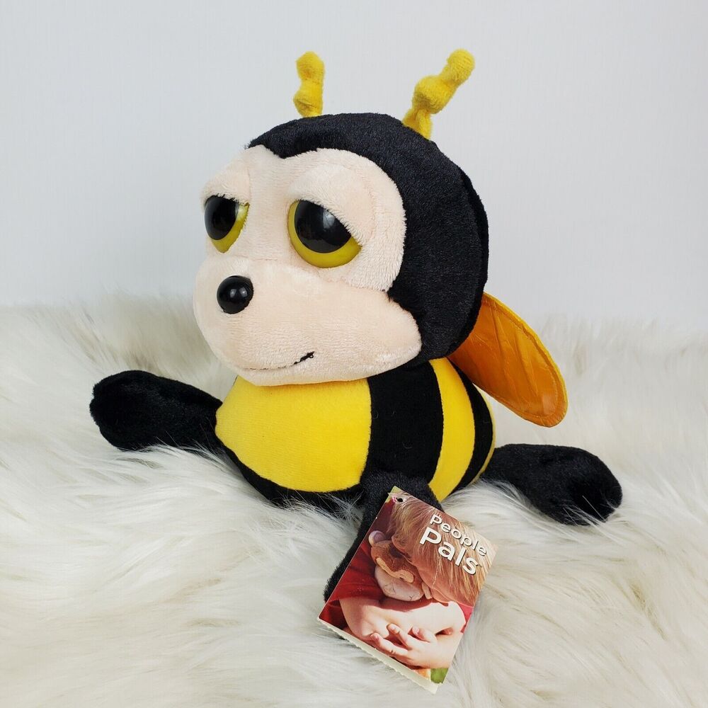 People Pals Floral Dreamy Eye Luv Love Bug Bee Easter Plush 9"